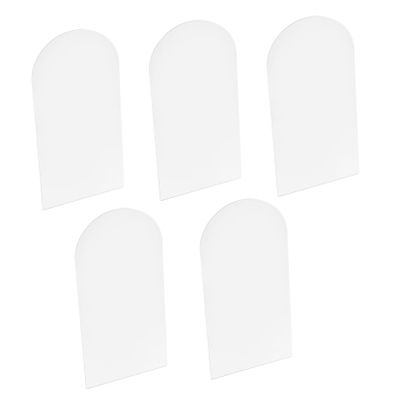 Angoily DIY 5pcs Acrylic Vanity Mirror Irregular Shape Perfect Home Dorm Mirror