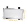 ABOOFAN Led Touch Screen Car Makeup Mirror Lighted Mirror Visor Car Cosmetic Accessory for Travel view 2