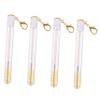 BAZEITFLOW 4pcs Eyelash Brush Keychain Reusable Lash Applicator Rem Beauty Makeup Tools view 1