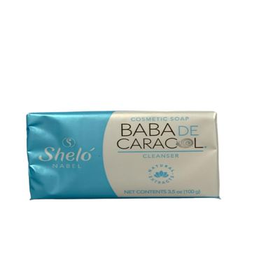 Shel NABEL Snail Baba Cosmetic Soap, Facial and Body Snail Slime Bar 3.5 OZ