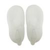 Ipetboom Silicone Moisturizing Boat Socks for Dry Cracked Feet and Heels -Cracking Breathable Gel Socks for Men and Women White Reusable and Washable Foot Care view 1