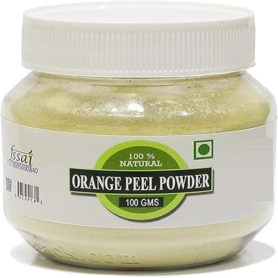 AM Organic Orange Peel Powder for Skin Glowing | Face Pack (100 Gram)