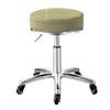 Aikimfuly Adjustable Rolling Salon Stool Chair with Wheels - Swivel Drafting Stool for Workbench, Massage, Spa, Tattoo, and Photography view 1