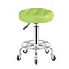 Aikimfuly Adjustable Rolling Shop Stool with Wheels - Swivel Salon Chair for Drafting, Massage, Spa, Tattoo & Photography Use view 1