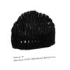 LOORGVEL Refined Crotchet Cornrows Wig Cap for Men and Women Comfortable Braided Hair Net Liner for Easy Wig Making and Protection Black Xl view 2