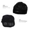 LOORGVEL Refined Crotchet Cornrows Wig Cap for Men and Women Comfortable Braided Hair Net Liner for Easy Wig Making and Protection Black Xl view 4