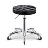 Aikimfuly Adjustable Height PU Leather Rolling Stool with Wheels - Swivel Office Drafting Chair for Medical Esthetician Studio view 1