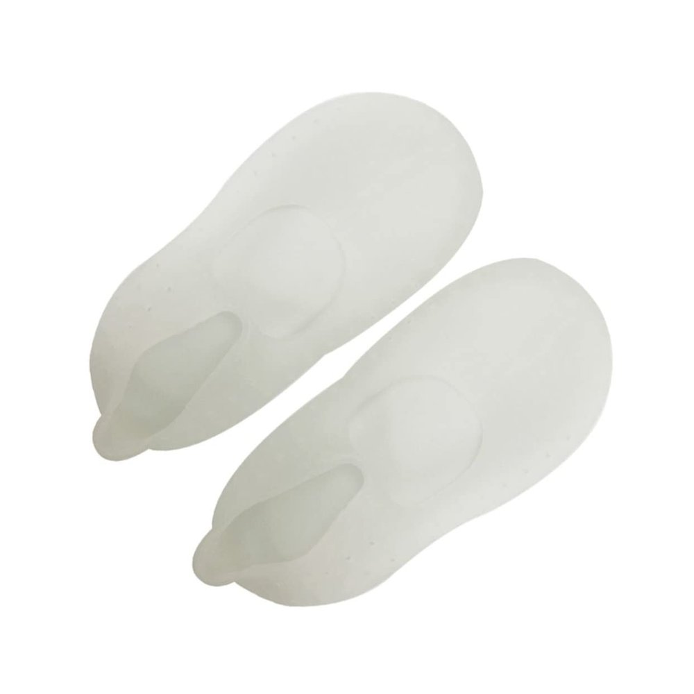 HAKIDZEL Silicone Boat Socks for Dry Cracked Feet Heel Moisturizing Socks Size l