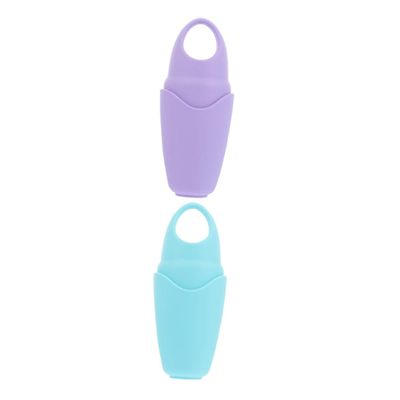 AUTSUPPL 2pcs Facial Care Set Portable Mold for Face Massage Silicone Eye Compress Tool for Reducing Puffiness Enhancing Skin Care