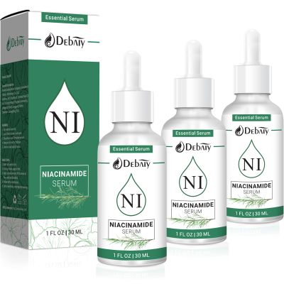 5% Niacinamide Serum with 4% Tea Tree & Centella Asiatica Extracts Soothing Facial Serum (3 Pack 1fl.oz|30ml)
