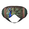 Beautiful Peacock Picture Print Eye Mask,Silk-Like Sleep Mask,Night Sleeping Mask for Men Women,for Sleep Relaxation view 1