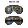 Beautiful Peacock Picture Print Eye Mask,Silk-Like Sleep Mask,Night Sleeping Mask for Men Women,for Sleep Relaxation view 2