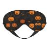 Halloween Pumpkin Print Eye Mask,Silk-Like Sleep Mask,Night Sleeping Mask for Men Women,for Sleep Relaxation view 1