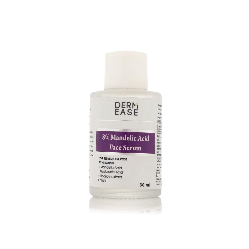8% Mandelic Acid Face Serum 30 ML | Face Serum for Blemishes & Reduces Acne, Dark Spots (Buy 2 Quantity Get 1 Quantity Free)