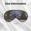 Bluebell Bouquet03 Print Eye Mask,Silk-Like Sleep Mask,Night Sleeping Mask for Men Women,for Sleep Relaxation view 4