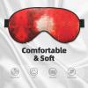 Abstract Painting Print Eye Mask,Silk-Like Sleep Mask,Night Sleeping Mask for Men Women,for Sleep Relaxation view 3