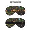 Barn Door Print Eye Mask,Silk-Like Sleep Mask,Night Sleeping Mask for Men Women,for Sleep Relaxation view 2