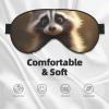 Cute Raccoon Print Eye Mask,Silk-Like Sleep Mask,Night Sleeping Mask for Men Women,for Sleep Relaxation view 3
