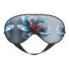 3D Flower Print Eye Mask,Silk-Like Sleep Mask,Night Sleeping Mask for Men Women,for Sleep Relaxation view 1