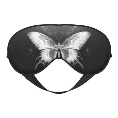 Butterfly X Ray Print Eye Mask,Silk-Like Sleep Mask,Night Sleeping Mask for Men Women,for Sleep Relaxation