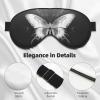 Butterfly X Ray Print Eye Mask,Silk-Like Sleep Mask,Night Sleeping Mask for Men Women,for Sleep Relaxation view 4