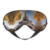 Cityscape Paris Eiffel Tower France Print Eye Mask,Silk-Like Sleep Mask,Night Sleeping Mask for Men Women,for Sleep Relaxation view 1