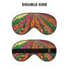 Colorful Tulips Print Eye Mask,Silk-Like Sleep Mask,Night Sleeping Mask for Men Women,for Sleep Relaxation view 2