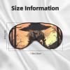 Halloween Horror Print Eye Mask,Silk-Like Sleep Mask,Night Sleeping Mask for Men Women,for Sleep Relaxation view 4