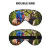 Deer Bear Moose Print Eye Mask,Silk-Like Sleep Mask,Night Sleeping Mask for Men Women,for Sleep Relaxation view 2