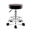 Aikimfuly Adjustable Rolling Shop Stool with Wheels - Swivel Salon Chair for Workbench, Massage Spa & Tattoo Photography view 1