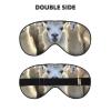 Cute Llama Print Eye Mask,Silk-Like Sleep Mask,Night Sleeping Mask for Men Women,for Sleep Relaxation view 2