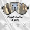Cute Llama Print Eye Mask,Silk-Like Sleep Mask,Night Sleeping Mask for Men Women,for Sleep Relaxation view 3