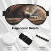 Sleeping Koala Cap Print Eye Mask,Silk-Like Sleep Mask,Night Sleeping Mask for Men Women,for Sleep Relaxation view 4