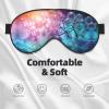 Chemical Periodic Table Print Eye Mask,Silk-Like Sleep Mask,Night Sleeping Mask for Men Women,for Sleep Relaxation view 3