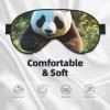 Panda Print Eye Mask,Silk-Like Sleep Mask,Night Sleeping Mask for Men Women,for Sleep Relaxation view 3