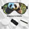 Panda Print Eye Mask,Silk-Like Sleep Mask,Night Sleeping Mask for Men Women,for Sleep Relaxation view 4
