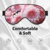 Beautiful Polka Dot2 Print Eye Mask,Silk-Like Sleep Mask,Night Sleeping Mask for Men Women,for Sleep Relaxation view 3
