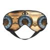 Gears Clock Bronze Century Print Eye Mask,Silk-Like Sleep Mask,Night Sleeping Mask for Men Women,for Sleep Relaxation view 1