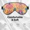 Butterfly Print Eye Mask,Silk-Like Sleep Mask,Night Sleeping Mask for Men Women,for Sleep Relaxation view 3