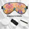 Butterfly Print Eye Mask,Silk-Like Sleep Mask,Night Sleeping Mask for Men Women,for Sleep Relaxation view 4
