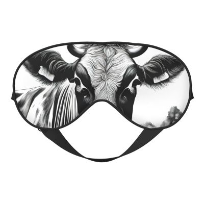 Cow Collection Print Eye Mask,Silk-Like Sleep Mask,Night Sleeping Mask for Men Women,for Sleep Relaxation