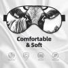 Cow Collection Print Eye Mask,Silk-Like Sleep Mask,Night Sleeping Mask for Men Women,for Sleep Relaxation view 3
