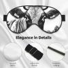 Cow Collection Print Eye Mask,Silk-Like Sleep Mask,Night Sleeping Mask for Men Women,for Sleep Relaxation view 4