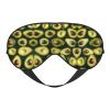 Avocado Pattern Print Eye Mask,Silk-Like Sleep Mask,Night Sleeping Mask for Men Women,for Sleep Relaxation view 1