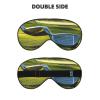 Golf Club Print Eye Mask,Silk-Like Sleep Mask,Night Sleeping Mask for Men Women,for Sleep Relaxation view 2