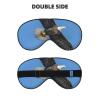 Bald Eagle Print Eye Mask,Silk-Like Sleep Mask,Night Sleeping Mask for Men Women,for Sleep Relaxation view 2