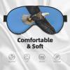 Bald Eagle Print Eye Mask,Silk-Like Sleep Mask,Night Sleeping Mask for Men Women,for Sleep Relaxation view 3