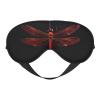 Abstract Red Dragonfly3 Print Eye Mask,Silk-Like Sleep Mask,Night Sleeping Mask for Men Women,for Sleep Relaxation view 1