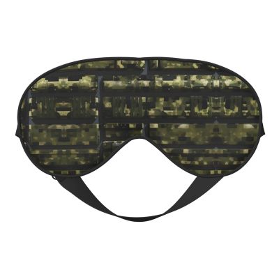 Army Digital Camouflage Print Eye Mask,Silk-Like Sleep Mask,Night Sleeping Mask for Men Women,for Sleep Relaxation