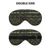 Army Digital Camouflage Print Eye Mask,Silk-Like Sleep Mask,Night Sleeping Mask for Men Women,for Sleep Relaxation view 2